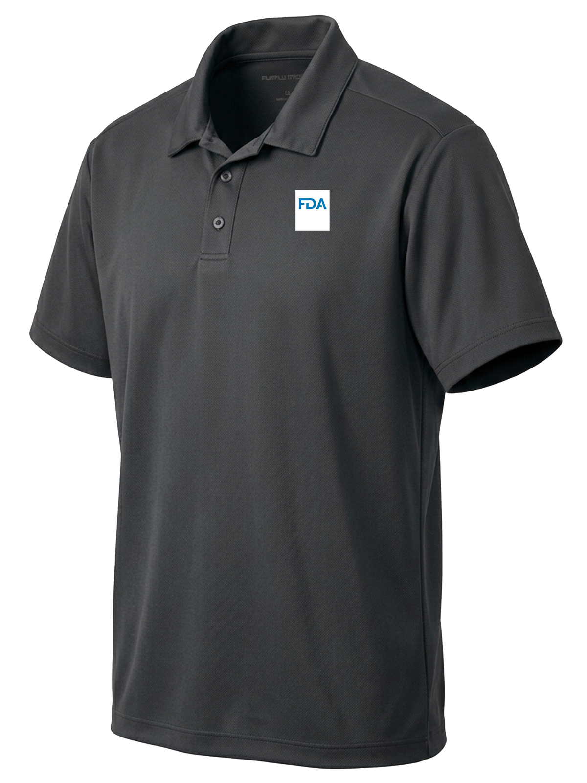 Food and Drug Administration (FDA) Men's Dri Fit Polo  Slate Gray government employee uniform shirt