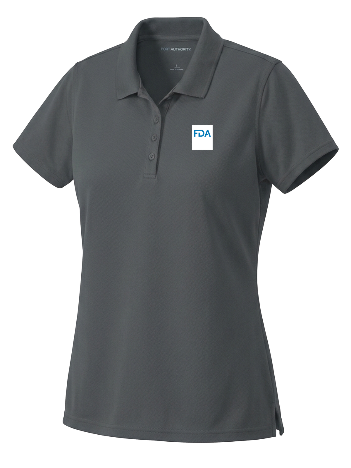Food and Drug Administration (FDA) Women's Dri Fit Polo  Slate Gray government employee uniform shirt