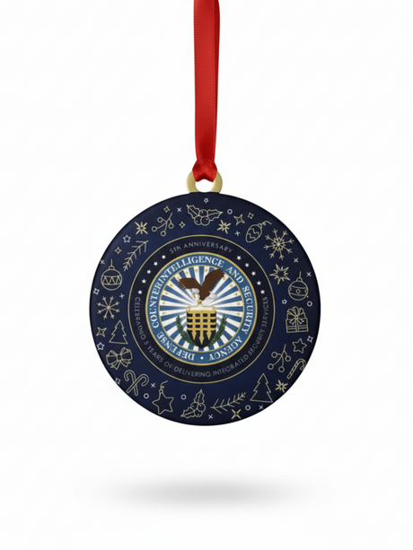 DCSA 2025 Holiday Tree Ornament