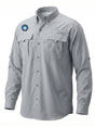 Food and Drug Administration (FDA) Men's Columbia Bahama™ II Button Up Long-Sleeve  Cool Grey government employee uniform shirt