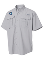 Food and Drug Administration (FDA) Men's Columbia Bahama™ II Button Up Short Sleeve  Cool Grey government employee uniform shirt