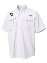 Food and Drug Administration (FDA) Men's Columbia Bahama™ II Button Up Short Sleeve  White government employee uniform shirt