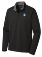 Food and Drug Administration (FDA) Men's Dri Fit 1/4 Zip  Black government employee uniform shirt