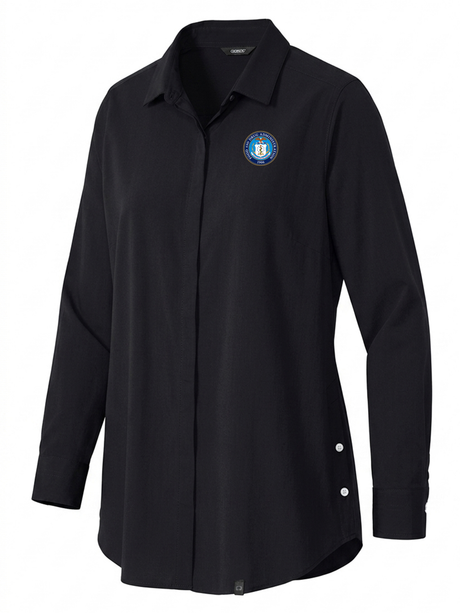 Food and Drug Administration (FDA) Women's Commuter Shirt  Black government employee uniform shirt