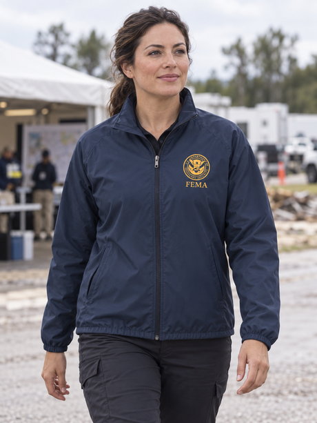 FEMA Agency Identifier Jacket — Navy Blue lifestyle view