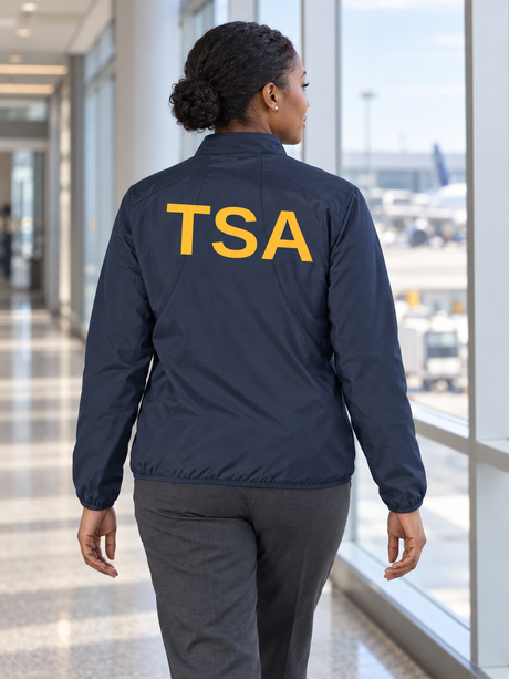 TSA - Agency Identifier Jacket — Navy Blue lifestyle view