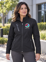 Drug Enforcement Administration - Tactical Women's Soft Shell — Black lifestyle view