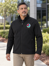 DEA Men's Soft Shell — Black lifestyle view