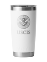 USCIS 20oz Engraved YETI Tumbler
