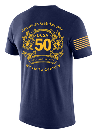 DCSA Agency Identifier T Shirt (50th Anniversary Edition) - Short Sleeve