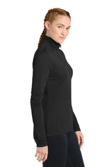 AMS Women's Lightweight Dri Fit 1/4 Zip - FEDS Apparel