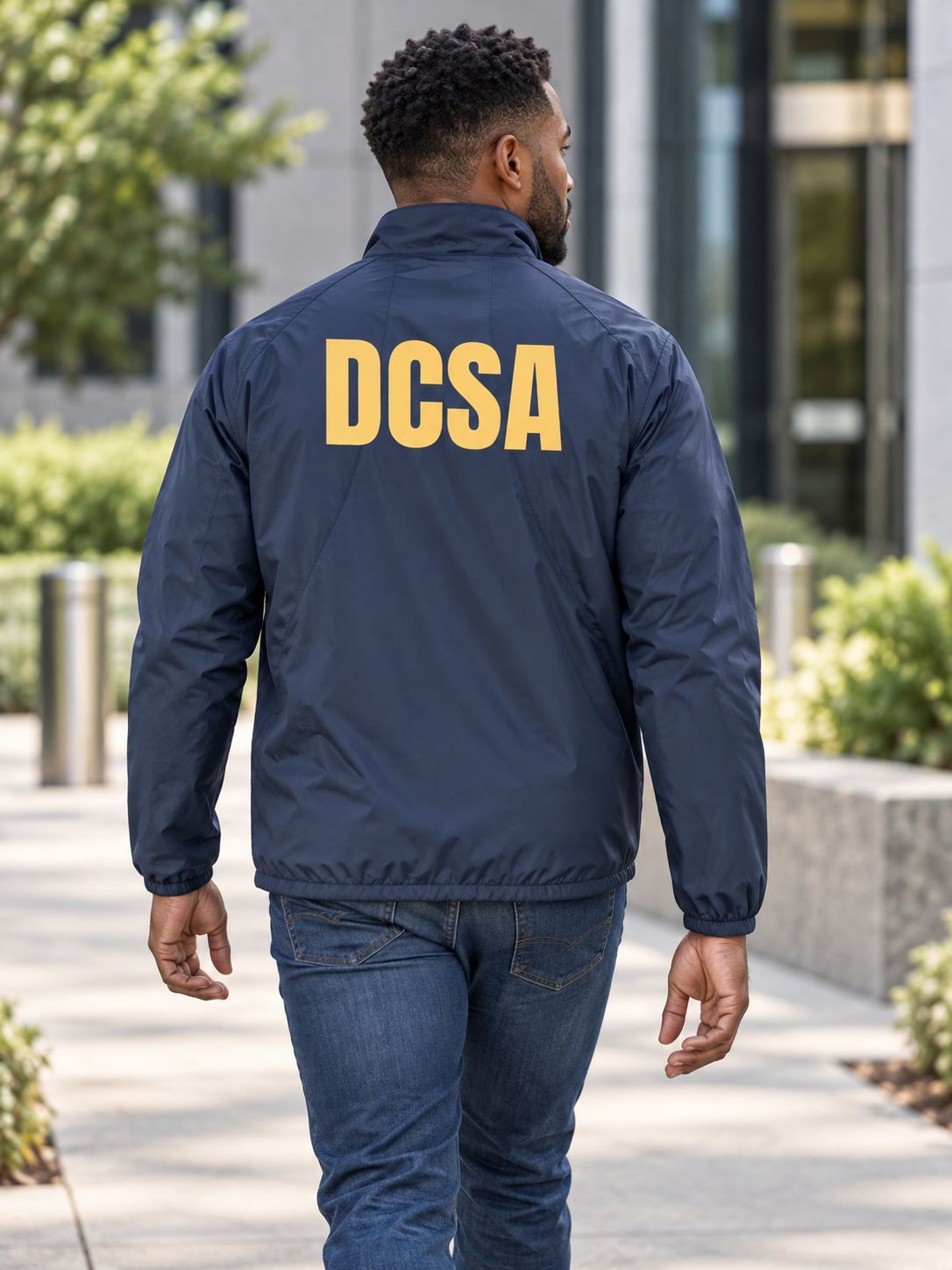 DCSA - Agency Identifier Jacket — Navy Blue lifestyle view