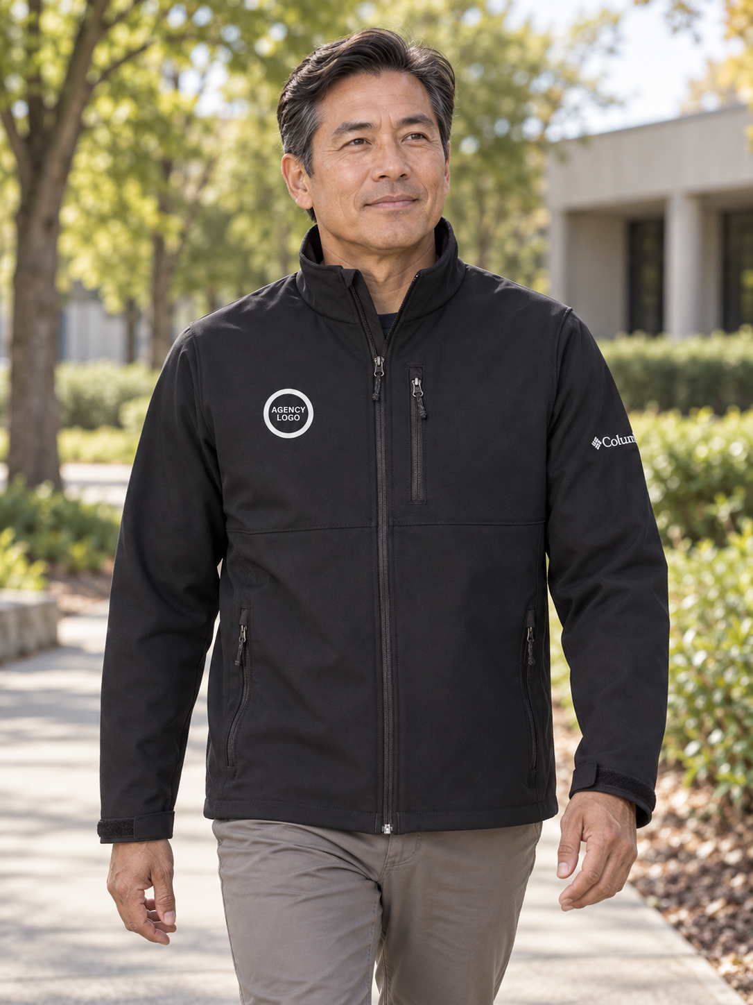 Men's Ascender™ Soft Shell — Black lifestyle view