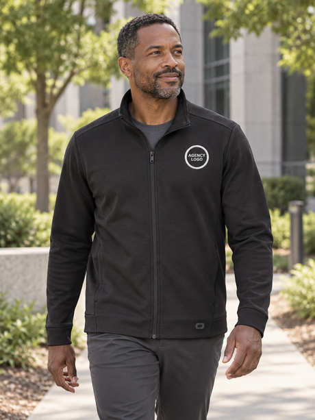 Bolt Full-Zip — Black lifestyle view