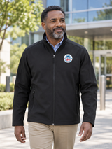 OHS Seal - Men's Soft Shell — Black lifestyle view