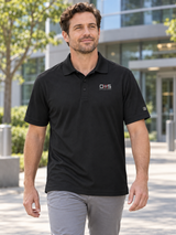 OHS Logo - Caliber 2.0 Polo — Black lifestyle view