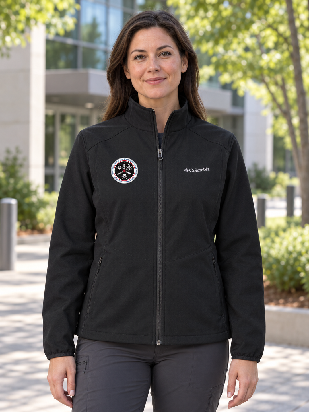 CWMD Women’s Kruser Ridge™ Soft Shell — Black lifestyle view