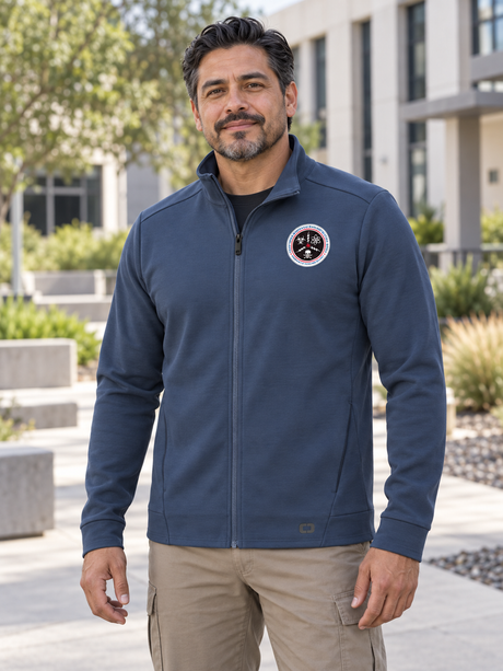 CWMD Bolt Full-Zip — Slate Gray lifestyle view