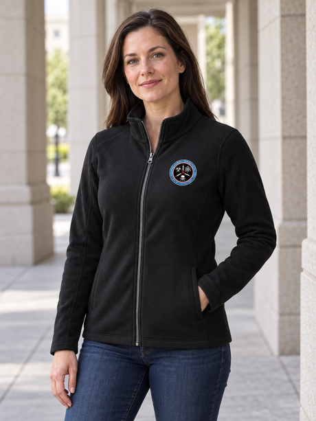 CWMD LIGHTWEIGHT Women's Microfleece — Black lifestyle view