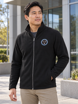 CWMD LIGHTWEIGHT Men's Microfleece — Black lifestyle view