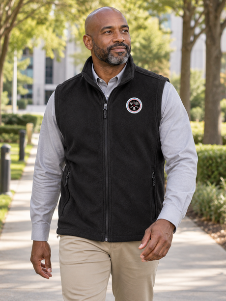 CWMD Agency Clerk's Vest — Black lifestyle view