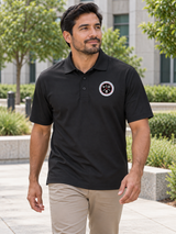 CWMD Dri Fit Men's Short Sleeve — Black lifestyle view