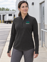 FSIS Women's Motion 1/4 Zip — Black lifestyle product photograph