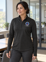 ILAB Women's Motion 1/4 Zip — Black lifestyle product photograph