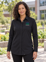 NIFA Women's Commuter Shirt — Black lifestyle product photograph