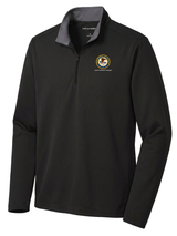 Asset Forfeiture Program (AFP) Men's Dri Fit 1/4 Zip  Black government employee uniform shirt