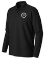 Men's Long Sleeve Agency Polo Black - FEDS Apparel government employee uniform shirt