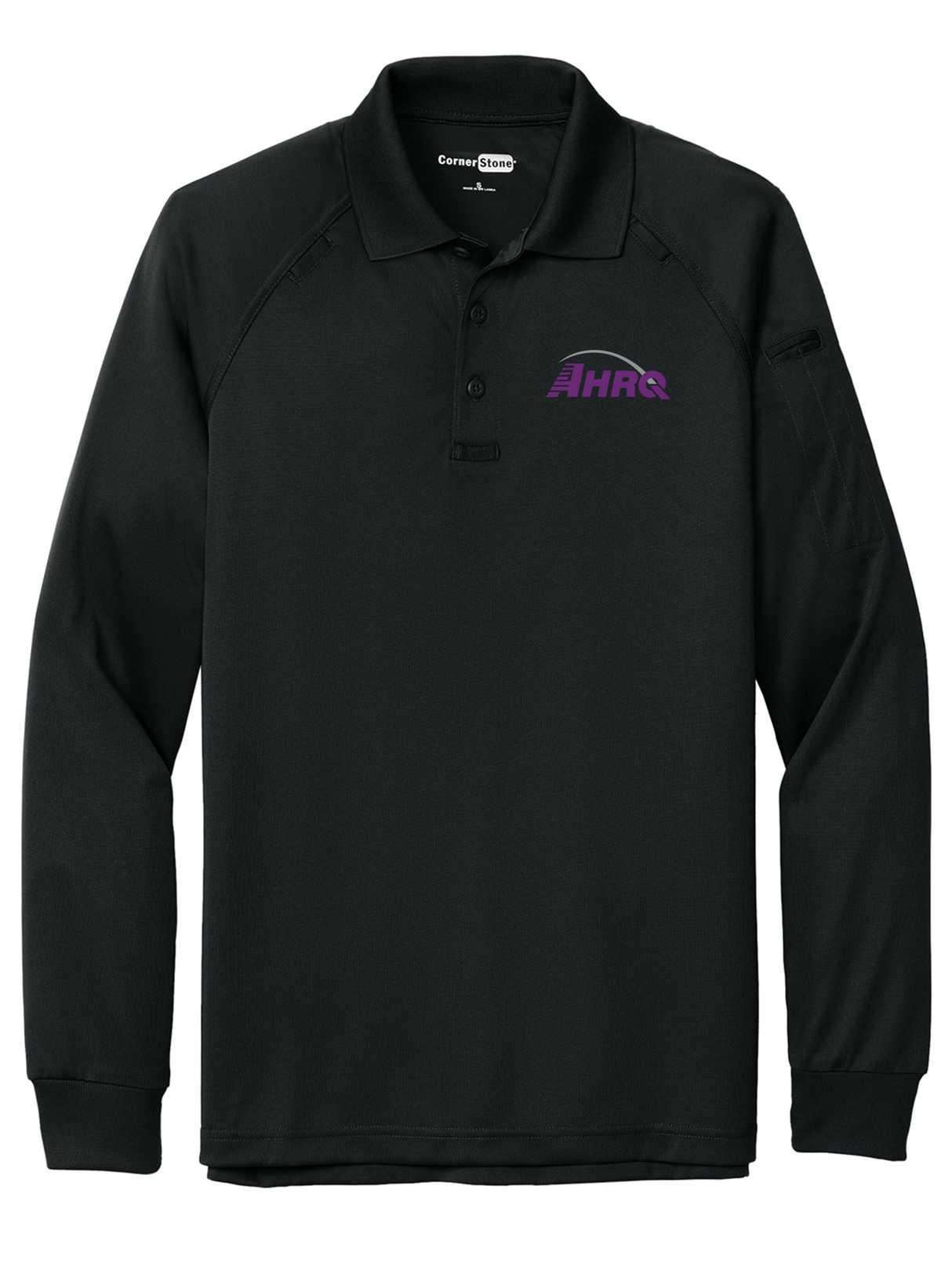 AHRQ Men's Tactical Long Sleeve Polo