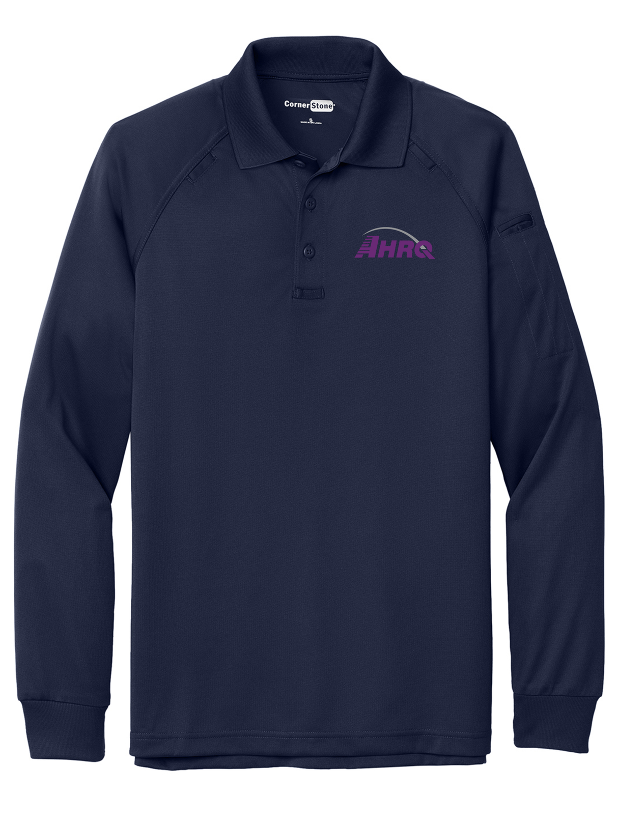 AHRQ Men's Tactical Long Sleeve Polo