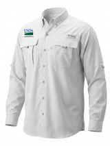 Animal and Plant Health Inspection Service (APHIS) Men's Columbia Bahama™ II Button Up Long-Sleeve  White government employee uniform shirt