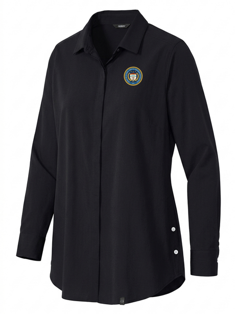 The Bureau of Alcohol, Tobacco, Firearms and Explosives (ATF) Women's Commuter Shirt  Black government employee uniform shirt