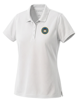 The Bureau of Alcohol, Tobacco, Firearms and Explosives (ATF) Women's Dri Fit Polo  White government employee uniform shirt