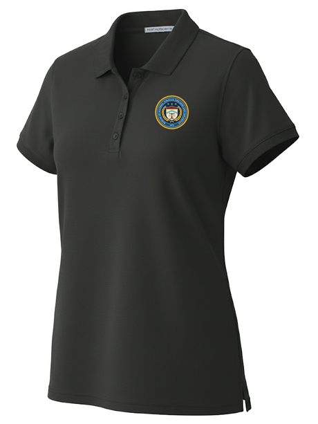 The Bureau of Alcohol, Tobacco, Firearms and Explosives (ATF) Women's Polo  Black government employee uniform shirt
