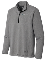 The Bureau of the Fiscal Service (BFS) Men's Transition Quarter Zip  Light Gray government employee uniform shirt