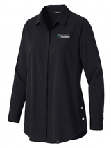The Bureau of the Fiscal Service (BFS) Women's Commuter Shirt  Black government employee uniform shirt