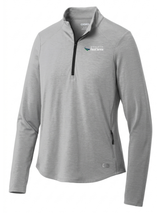 The Bureau of the Fiscal Service (BFS) Women's Motion 1/4 Zip  Light Gray government employee uniform shirt
