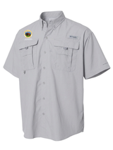 Bureau of Ocean Energy Management (BOEM) Men's Columbia Bahama™ II Button Up Short Sleeve  Cool Grey government employee uniform shirt
