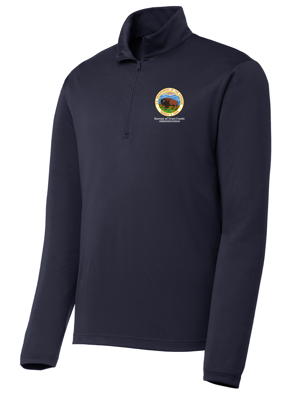 BTFA Men's Lightweight Dri Fit 1/4 Zip