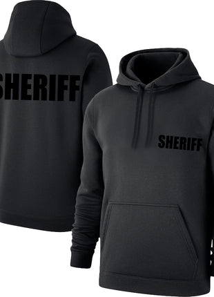 Black Sheriff Hoodie - Sheriff Hoodie (Black)