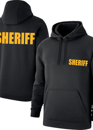 Black Sheriff Hoodie - Sheriff Hoodie (Golden-Yellow)