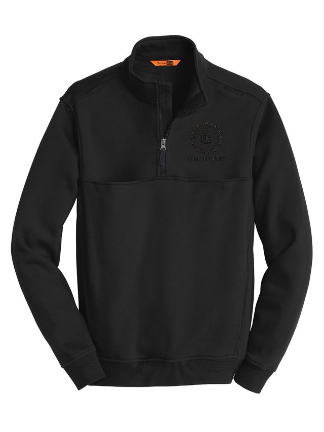 FBI Cincinnati Men's Fleece Job Shirt Black government employee uniform shirt