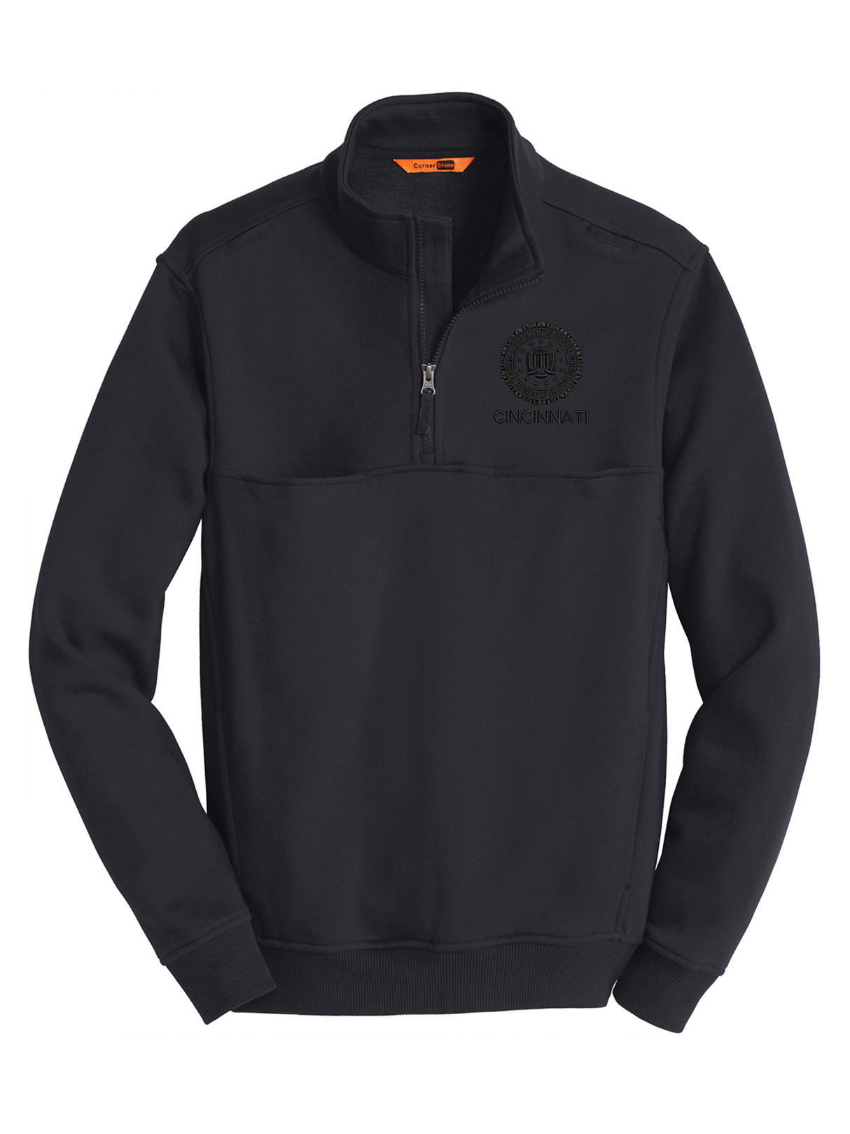 FBI Cincinnati Men's Fleece Job Shirt  Dark Navy government employee uniform shirt