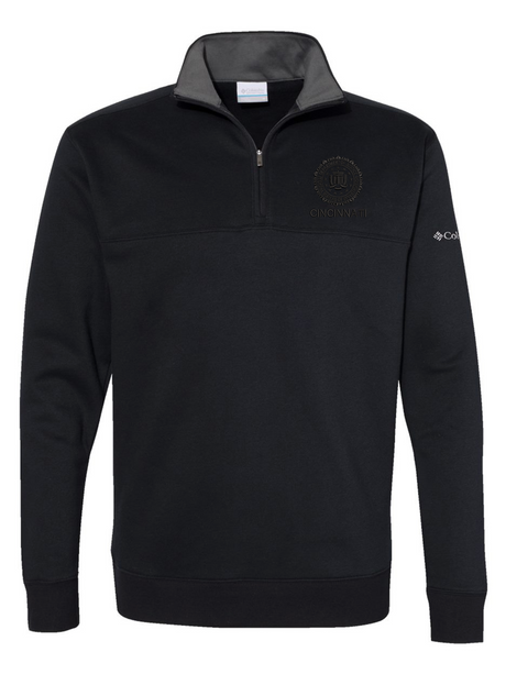 FBI Cincinnati Men's Columbia Hart Mountain™ Fleece Black government employee uniform shirt