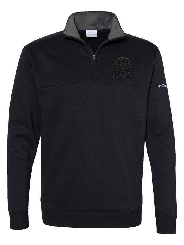 FBI Cincinnati Men's Columbia Hart Mountain™ Fleece Black government employee uniform shirt