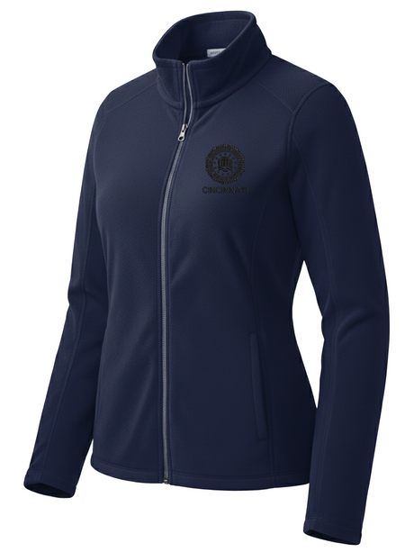 FBI Cincinnati Women's Lightweight Microfleece Navy Blue government employee uniform shirt