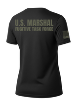 Black US Marshals Service USMS Women's Shirt - Short Sleeve (Green)